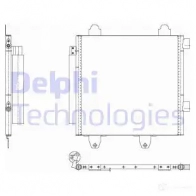 Радиатор кондиционера DELPHI TSP0225643 8PVM 9 964249 5012759411247