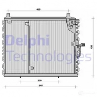 Радиатор кондиционера DELPHI TSP0225038 963735 5050100175646 VE0 S0M