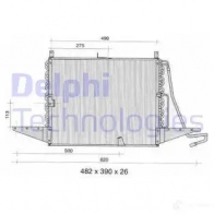 Радиатор кондиционера DELPHI 963948 TSP0225273 0FHS W 5050100232998