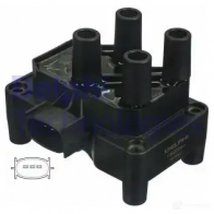 Катушка зажигания DELPHI JX6ID 937038 CE20044-12B1 CE2 0044 - Изображение 6