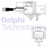 Лямбда зонд, кислородный датчик DELPHI 939266 ES10925-11B1 9 AUHH 0689604146927