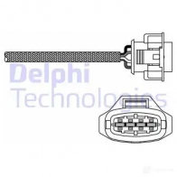 Лямбда зонд, кислородный датчик DELPHI OCUBZ5M 939198 ES10792-12B1 ES1 0792