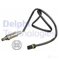 Лямбда зонд, кислородный датчик DELPHI ES11123-12B1 5012759511800 Bmw 3 (E46) 4 Седан 3.0 330 i 228 л.с. 2001 – 2005 HAL GWMS