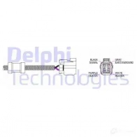 Лямбда зонд, кислородный датчик DELPHI Honda APPK8 ES2012 8-11B1 ES20128