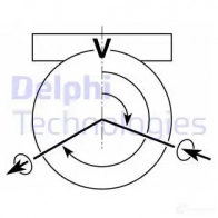 Насос предварительной подачи топлива DELPHI 942824 KJCZM O 5050100213416 hfp893 - Изображение 3