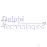 Комплект предупреждающего контакта износа тормозных колодок DELPHI 953248 5012759094716 N28Z O7U lz0133