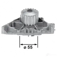 Водяной насос, помпа DELPHI 967306 wp2376 D UDNB 5012759248393