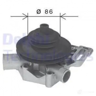 Водяной насос, помпа DELPHI wp1109 ZQ70L1 Y 966846 5012759123393