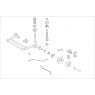 Подвеска колеса DELPHI OE-AUDI-000005411-R Cupra 03 QNKE