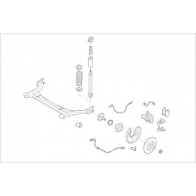 Подвеска колеса DELPHI 3 IJFL Skoda OE-AUDI-000005600-R