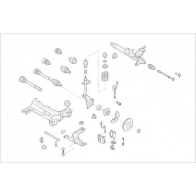Подвеска колеса DELPHI OE-AUDI-000005602-F Cupra E9 84DX