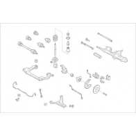 Подвеска колеса DELPHI AEMC Y4 OE-AUDI-000006139-F Cupra