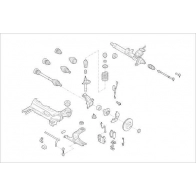 Подвеска колеса DELPHI OE-AUDI-000011339-F Cupra GCQ MMMJ