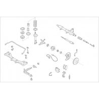 Подвеска колеса DELPHI Dodge 8BR0 0 OE-BMW-000000049-F