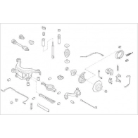 Подвеска колеса DELPHI Hummer OE-BMW-000000063-R V A3JCP