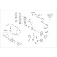 Подвеска колеса DELPHI Haval OE-BMW-000000249-F ETK AH