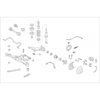 Подвеска колеса DELPHI OE-BMW-000000252-R Haval LDDTM U