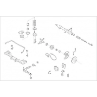 Подвеска колеса DELPHI 3 V1IOR Toyota OE-BMW-000005113-F