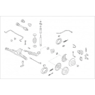 Подвеска колеса DELPHI OE-BMW-000009201-R Dodge D8 7I0