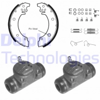 Тормозные колодки DELPHI 5O S55 3273460042478 932167 634