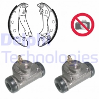 Тормозные колодки DELPHI 3273460042874 671 Renault Espace (JS63) 2 Минивэн N1CK X28