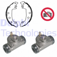 Тормозные колодки DELPHI 3273460043840 932390 720 V5M OXQH