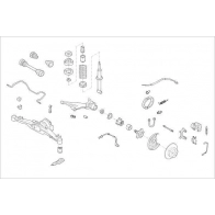 Подвеска колеса DELPHI VE7 GB2G Infiniti OE-BMW-000015597-R
