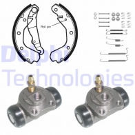 Тормозные колодки DELPHI 3273460077302 932418 742 NWSD IU