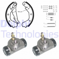 Тормозные колодки DELPHI 3273460077326 V4 DA724 744 932420