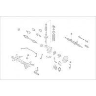 Подвеска колеса DELPHI OE-FORD-000004713-F KV1D J Suzuki