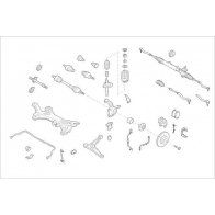 Подвеска колеса DELPHI OE-FORD-000004714-F KQDLN0 F Lifan
