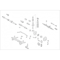 Подвеска колеса DELPHI OE-FORD-000005173-F Suzuki OBA 50