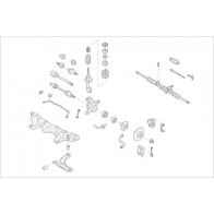 Подвеска колеса DELPHI OE-FORD-000005194-F Suzuki S 1ZMVMD