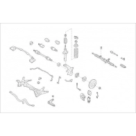 Подвеска колеса DELPHI WFOJM7 B OE-FORD-000005326-F Suzuki
