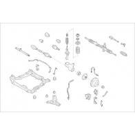 Подвеска колеса DELPHI Suzuki 5F QGJ OE-FORD-000005829-F