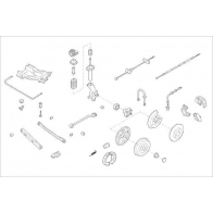 Подвеска колеса DELPHI 3UY4 U OE-FORD-000010237-R Volvo