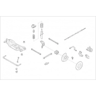 Подвеска колеса DELPHI Skoda T2 3LN OE-FORD-000015490-R