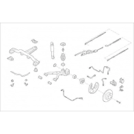 Подвеска колеса DELPHI IGCQK 30 Skoda OE-FORD-000017307-R