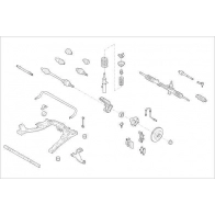Подвеска колеса DELPHI OE-FORD-000018271-F Skoda U1KUC 4