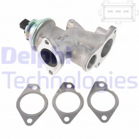 Клапан EGR DELPHI VW7S 6LC EG10639-12B1 Opel Corsa (C) 3 2000 – 2006