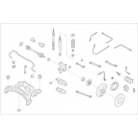 Подвеска колеса DELPHI Skoda OE-MERC-000004693-R 4DBJU Y