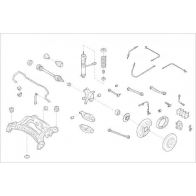 Подвеска колеса DELPHI OE-MERC-000008834-R RBQP5C E Skoda