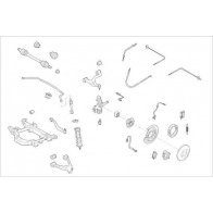 Подвеска колеса DELPHI K9 GIS OE-MERC-000016149-R Skoda