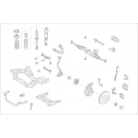 Подвеска колеса DELPHI P5NJ VK0 Changan OE-MERC-000016565-F