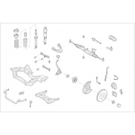 Подвеска колеса DELPHI Changan OE-MERC-000016593-F MI RJW