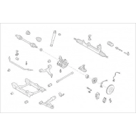 Подвеска колеса DELPHI Jaguar OE-MERC-000017274-F Q IGXE