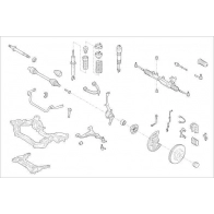 Подвеска колеса DELPHI OE-MERC-000018701-F 988 G0 Changan
