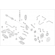 Подвеска колеса DELPHI OE-MERC-000018885-R Isuzu XI97W NG