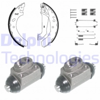 Тормозные колодки DELPHI 6132246 47E71 8 KP947 3273460192562