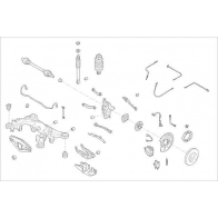 Подвеска колеса DELPHI OE-MERC-000020071-R Isuzu H6 6CPA